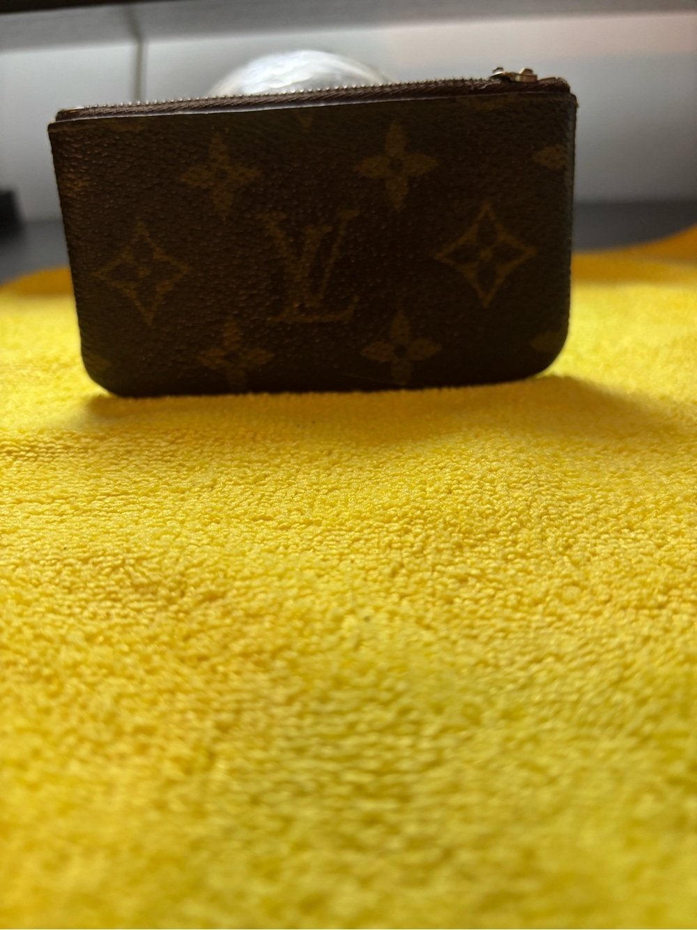 Louis Vuitton Monogram Pochette Cles Key Pouch – Fair Condition (Repair Needed)